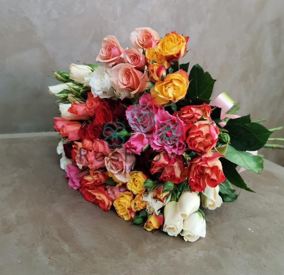 Букет цветов из: Розы в Ставропольском