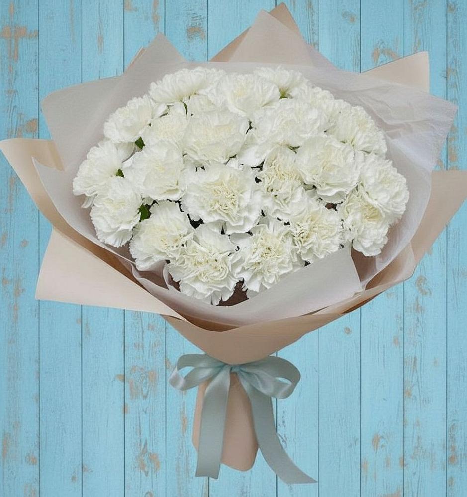 Букет цветов из: Гвоздики в Ставропольском