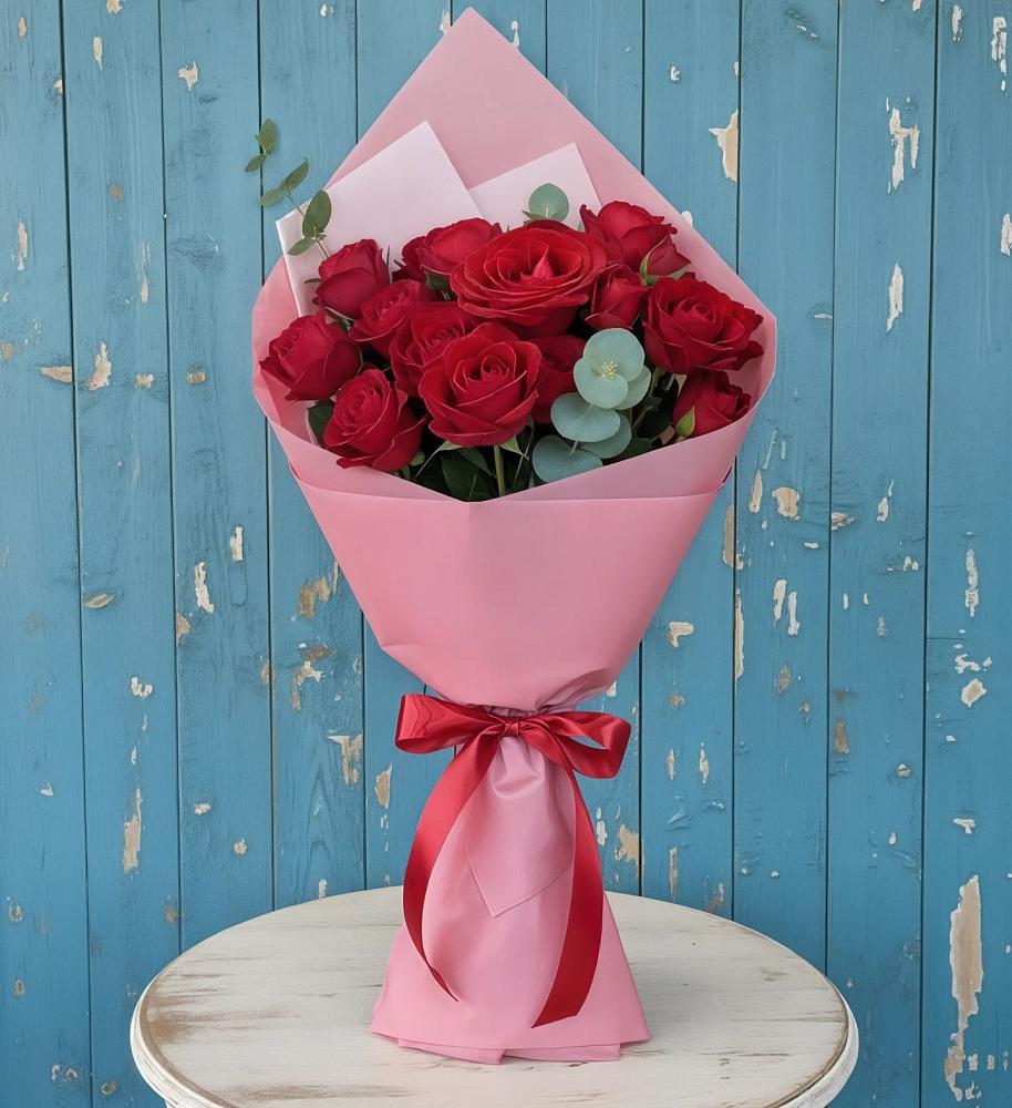 Букет цветов из: Розы в Ставропольском