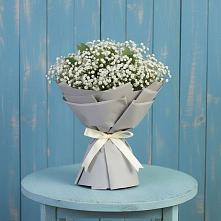 Букет цветов из:  Гипсофила в Ставропольском