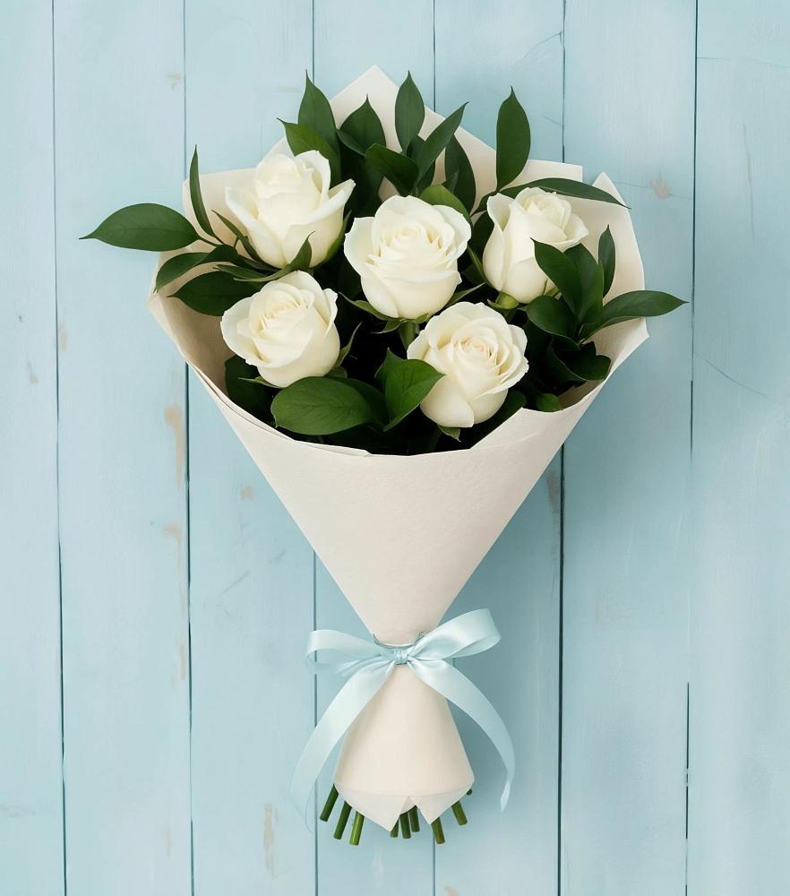 Букет цветов из: Розы в Ставропольском