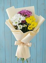 Букет цветов из:  Хризантемы #REPLACE_PRED# Ставропольском