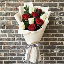 Букет цветов из:  Розы в Ставропольском
