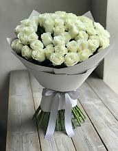 Букет 35 Белых роз в Ставропольском