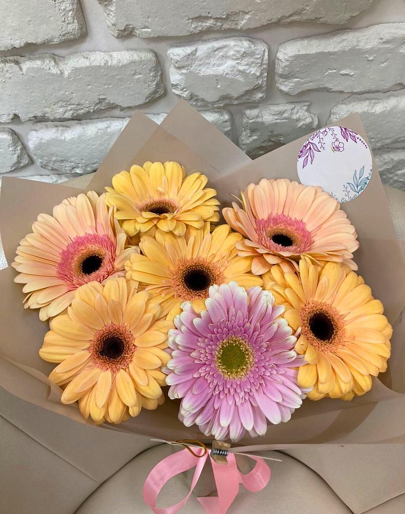Букет цветов из: Герберы в Ставропольском