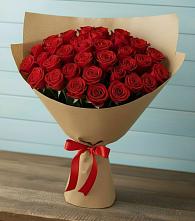 Букет Красные розы Милано в Ставропольском