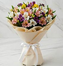 Букет цветов из:  Альстромерии #REPLACE_PRED# Ставропольском