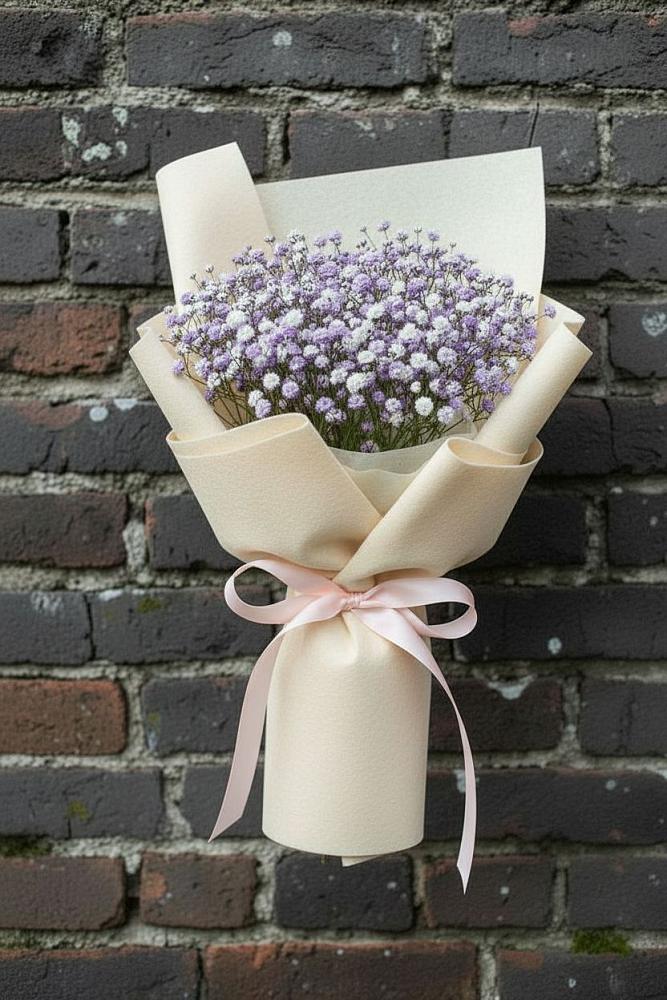 Букет цветов из: Гипсофила в Ставропольском