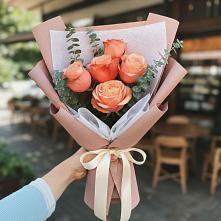 Букет цветов из:  Розы в Ставропольском