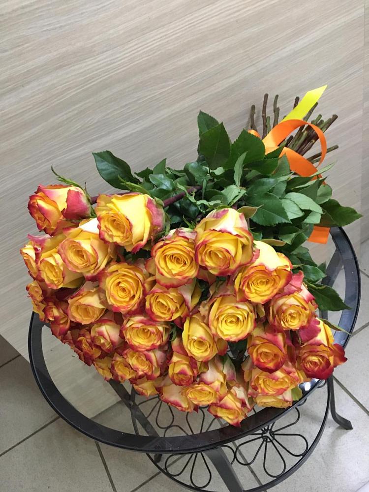 Букет Желтые розы в Ставропольском