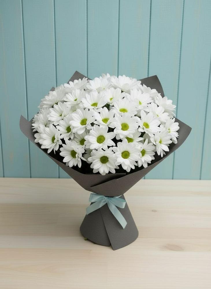 Букет цветов из: Хризантемы в Ставропольском