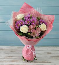 Букет цветов из:  Герберы в Ставропольском