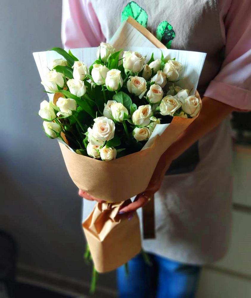 Букет цветов из: Розы в Ставропольском