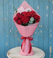 Букет цветов из:  Розы в Ставропольском