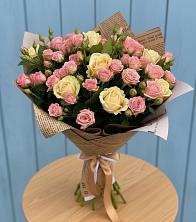 Букет цветов из:  Розы в Ставропольском