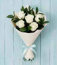 Букет цветов из:  Розы в Ставропольском
