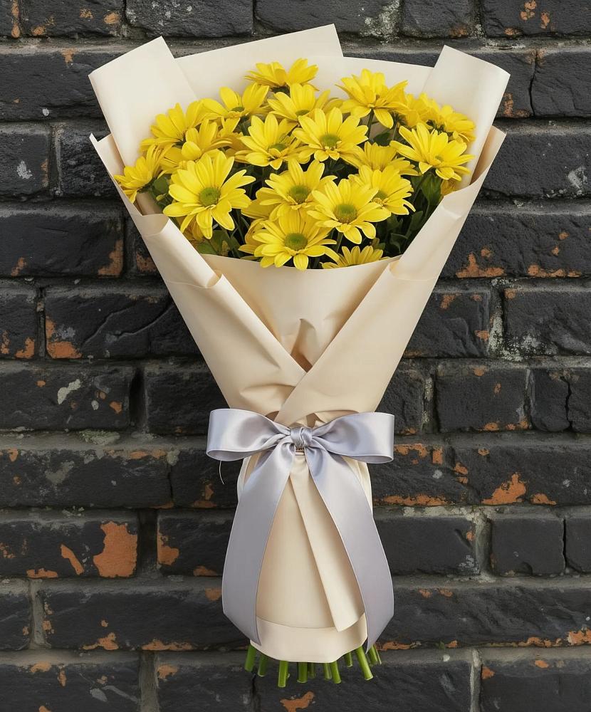 Букет цветов из: Хризантемы в Ставропольском
