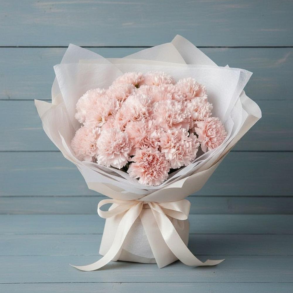 Букет цветов из: Гвоздики в Ставропольском