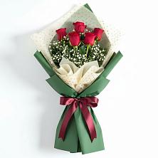 Букет цветов из:  Розы в Ставропольском