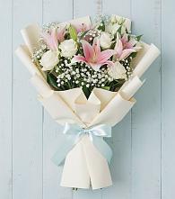 Букет цветов из:  Лилии в Ставропольском