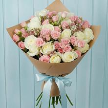 Букет цветов из:  Розы в Ставропольском