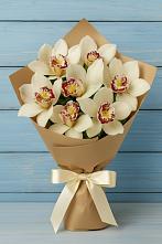 Букет цветов из:  Орхидеи и Розы в Ставропольском